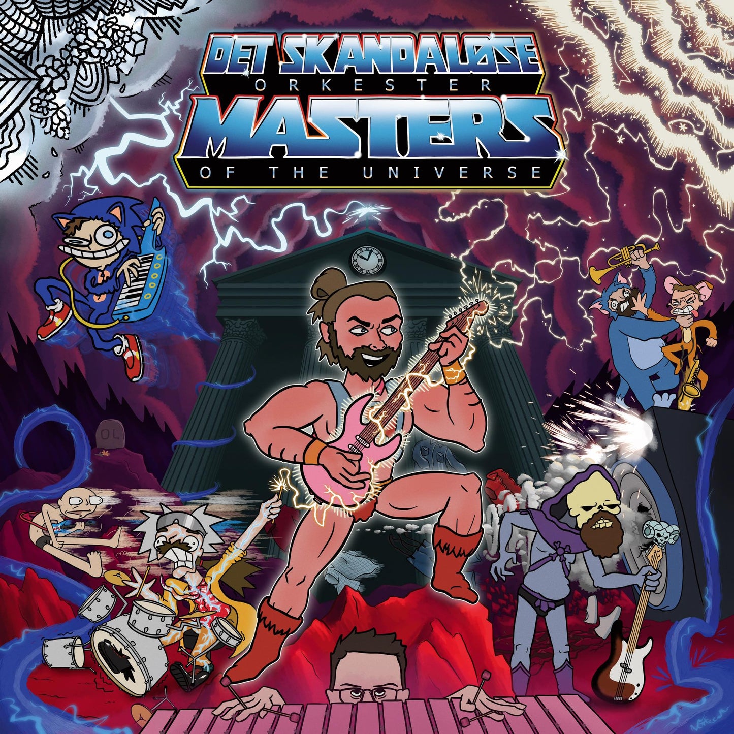 Det Skandaløse Orkester - Legenden om Boblemus / Masters of the Universe - Ltd LP