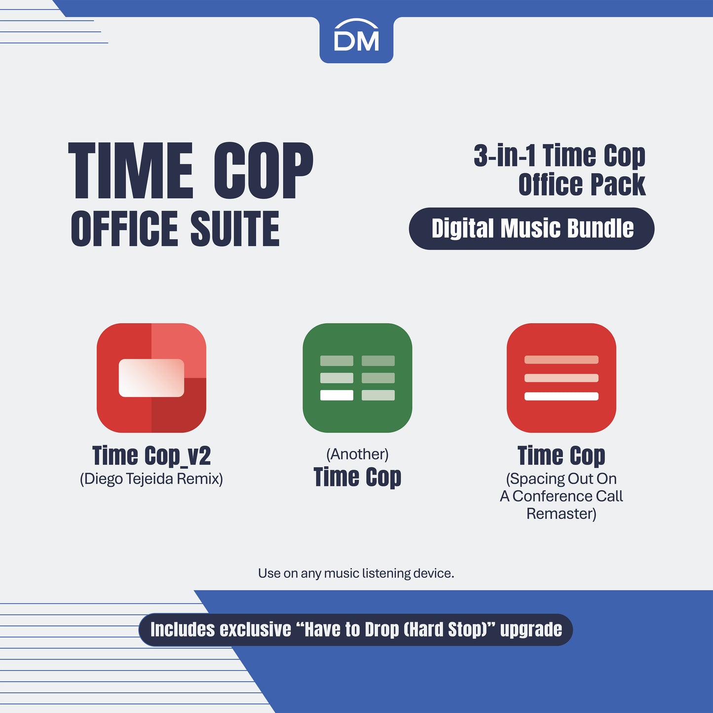 Double Mute - Time Cop Office Suite - Ltd Floppy Disk USB