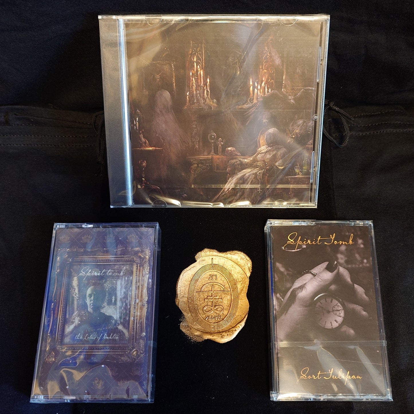 Spirit Tomb CD and Cassette Bundle - Contents - two cassettes and one CD