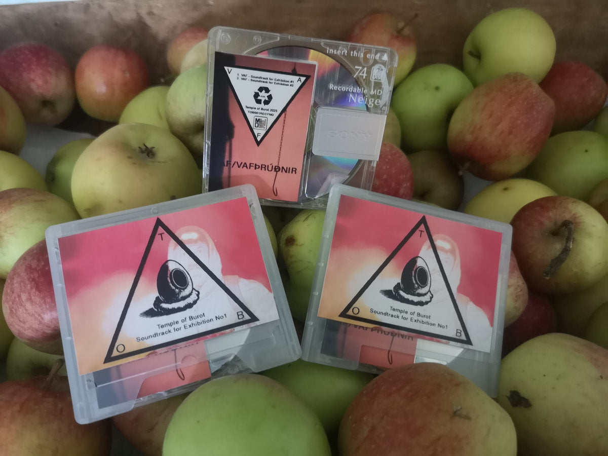 VAF / Vafþrúðnir - Temple of Burot Soundtrack for Exhibition No1 - Ltd MiniDisc