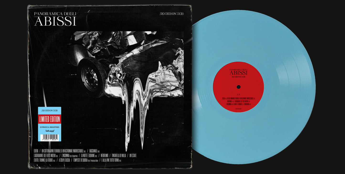 To Die On Ice - LP / Book / VHS Bundle (Turquoise Vinyl)