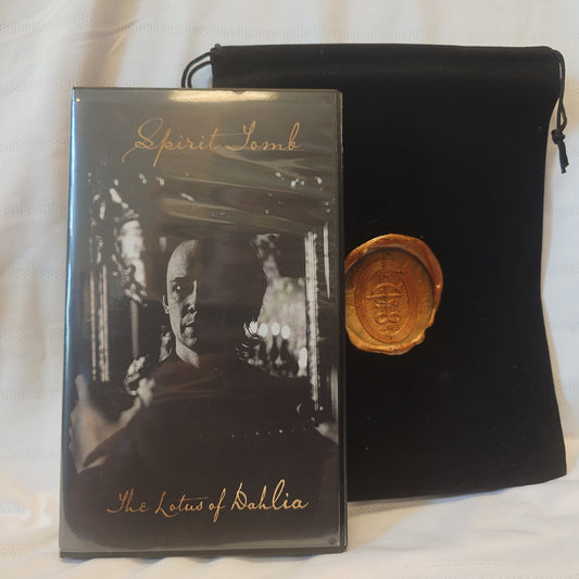 Spirit Tomb - The Lotus of Dahlia VHS with cloth bag