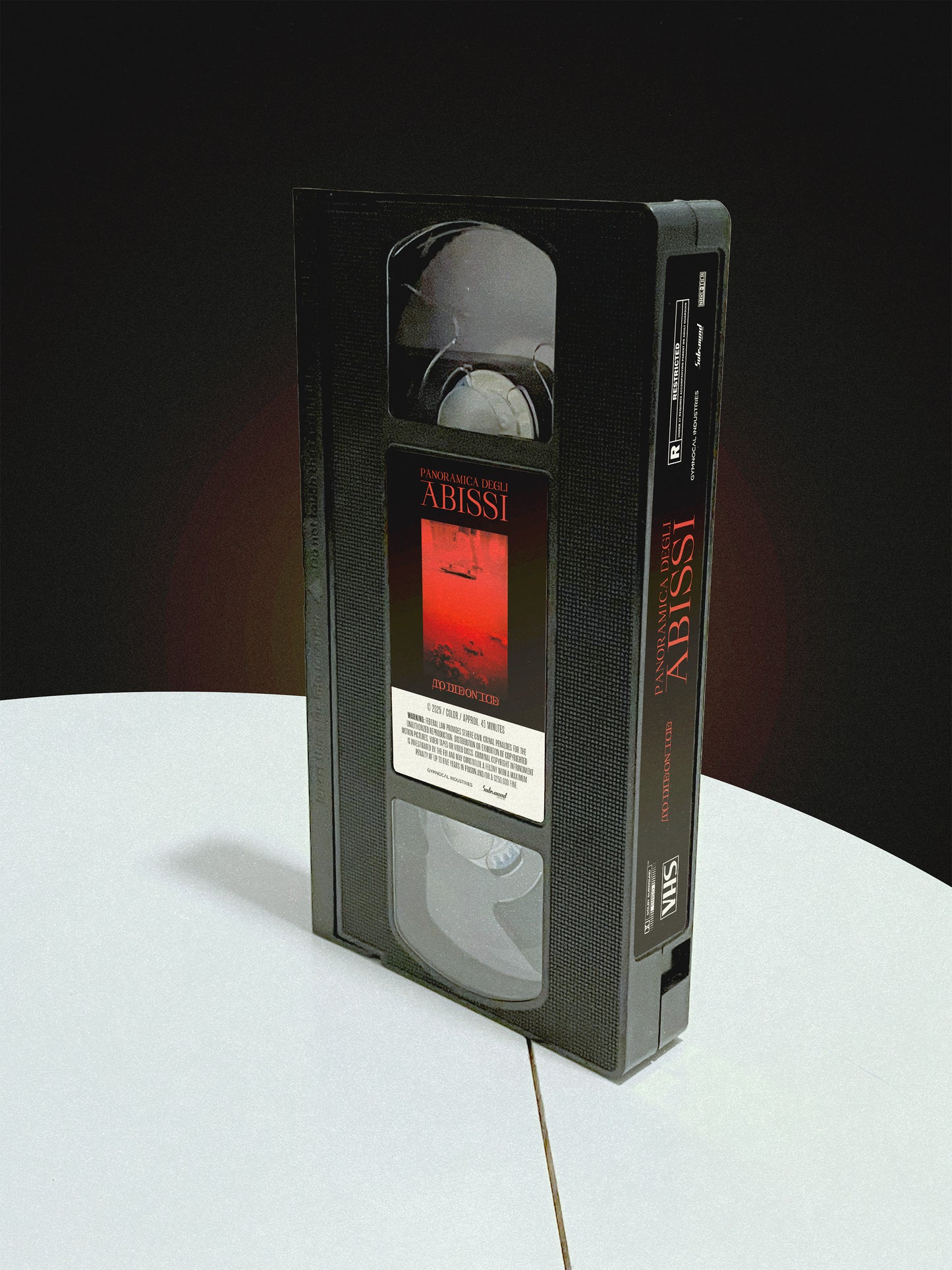 To Die On Ice - Panoramica Degli Abissi - Ltd VHS