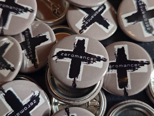 Zeromancer - Button (Grey)