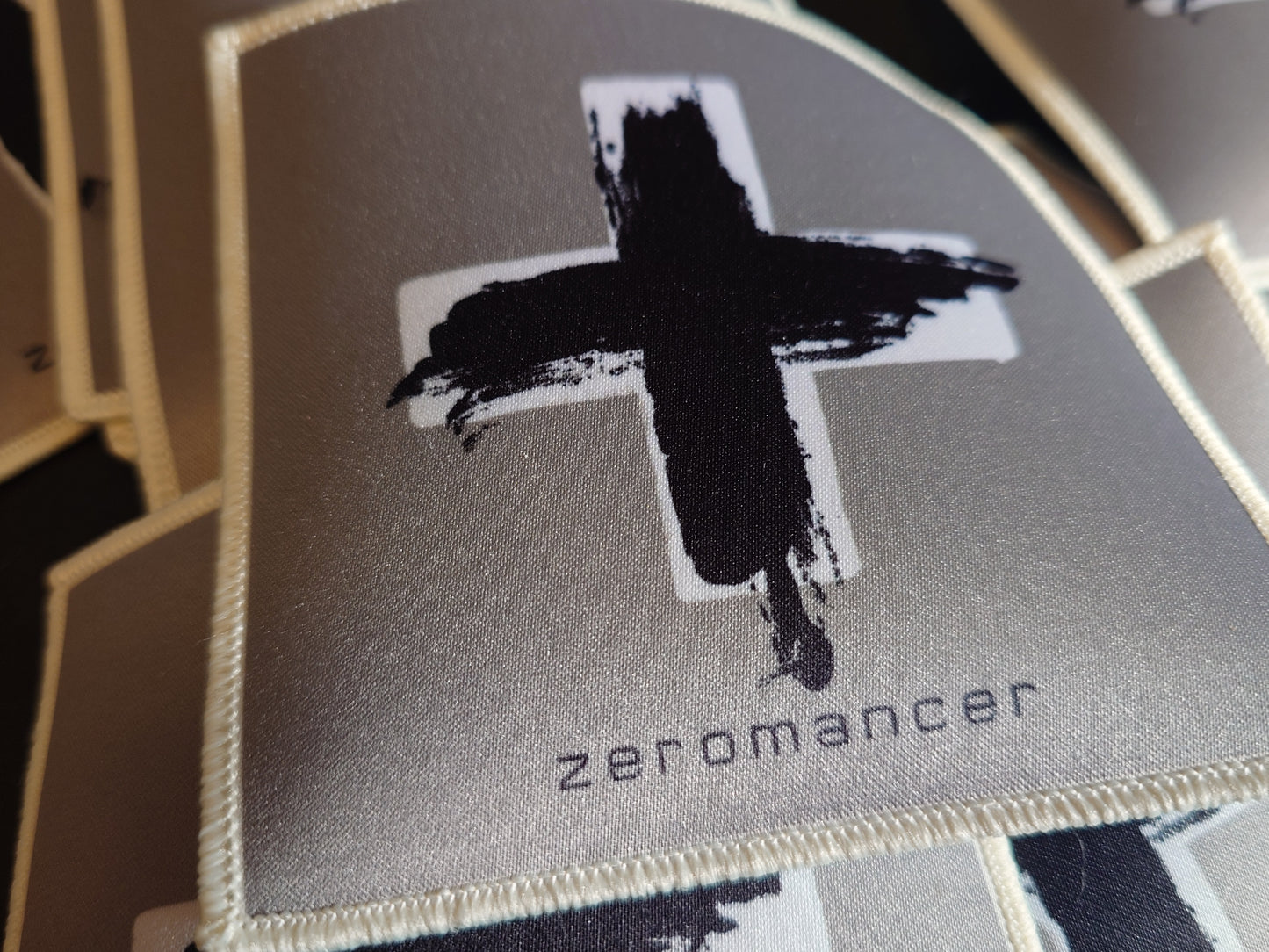 Zeromancer - Cross - Patch (Grey)